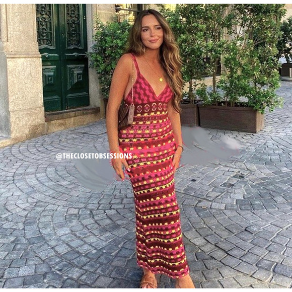 ZARA BLOGGER FAVE!!! V-Neck Knit Dress NWT - Picture 12 of 16